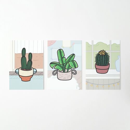 Cozy Home Houseplant Postcard - Image 5