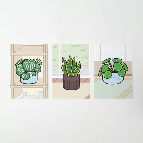 Cozy Home Houseplant Postcard - Image 4