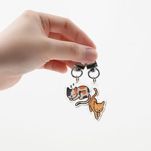 Animal Acrylic Key Ring - Image 4