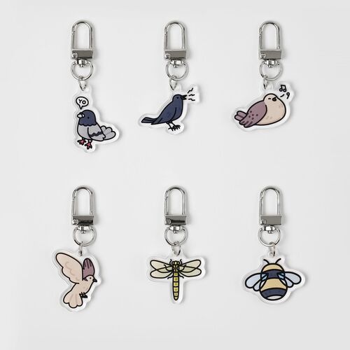 Animal Acrylic Key Ring - Image 6