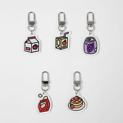 Food Acrylic Key Ring v2 - Image 7