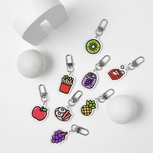 Food Acrylic Key Ring v2 - Image 4