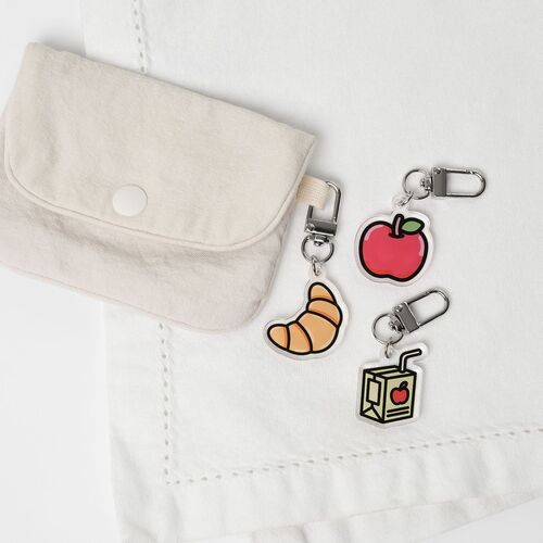 Food Acrylic Key Ring v2 - Image 2