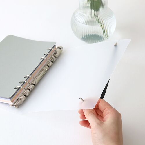 7pcs Basic 6 Ring A5 Binder Set
