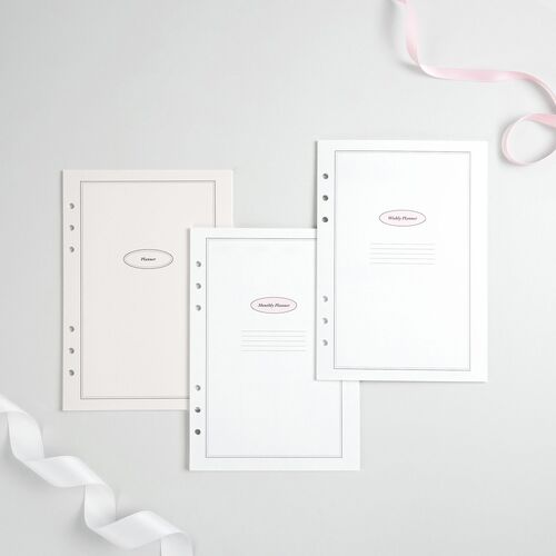7pcs Basic 6 Ring A5 Binder Set - Image 17