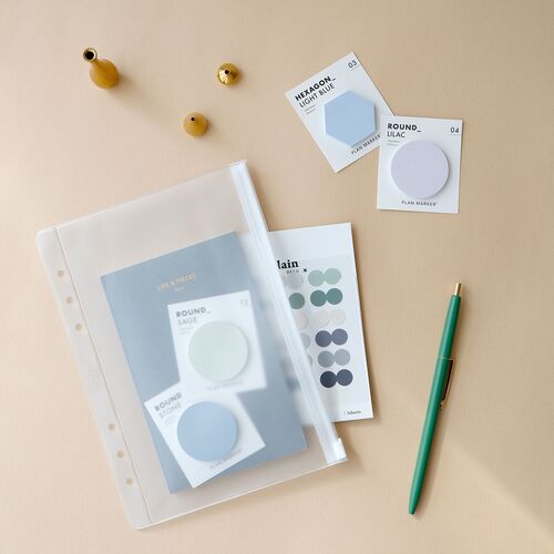 7pcs Basic 6 Ring A5 Binder Set - Image 4