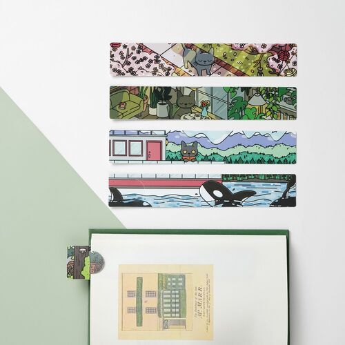 Cat in Seattle Bookmark - Image 2