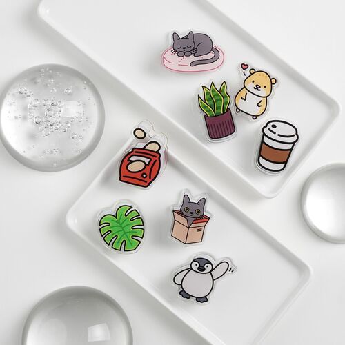 Double-sided Themed Acrylic Clip