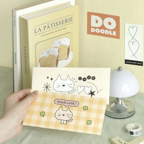 24pcs Doodle Gift Envelope Set - Image 9