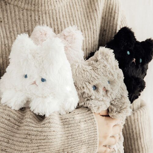 Piyo Cat Fur Zipper Clutch - Image 7