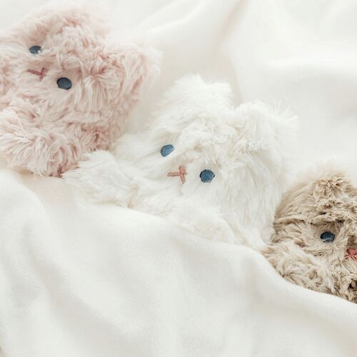 Piyo Cat Fur Zipper Clutch - Image 2