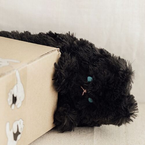 Piyo Cat Fur Zipper Clutch - Image 4