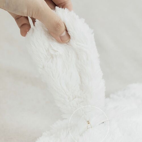 Piyo Cat Fur Zipper Clutch - Image 12