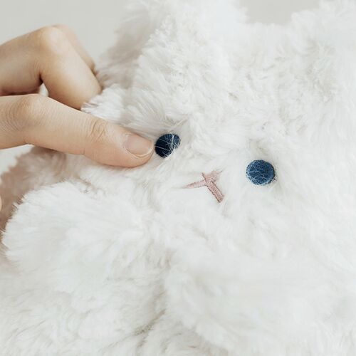 Piyo Cat Fur Zipper Clutch - Image 13
