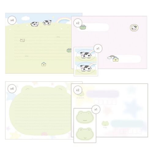 Cow & Frog Letter Set - Image 6