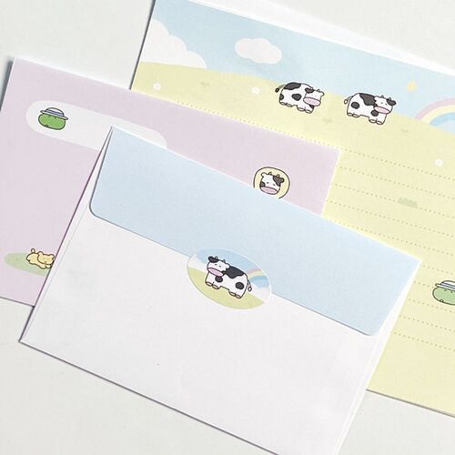 Cow & Frog Letter Set - Image 2