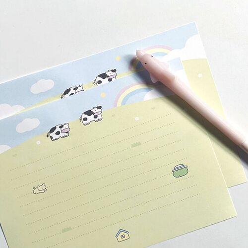 Cow & Frog Letter Set - Image 3