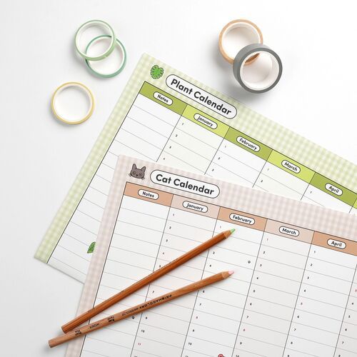 2026 Plant Yearly Calendar Poster - Image 7