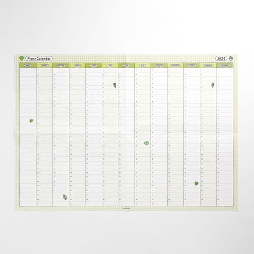 2026 Plant Yearly Calendar Poster - Image 3