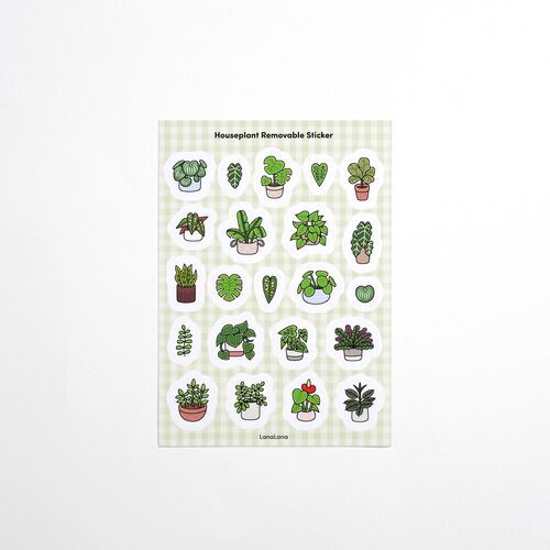 Houseplant Deco Sticker - Image 3