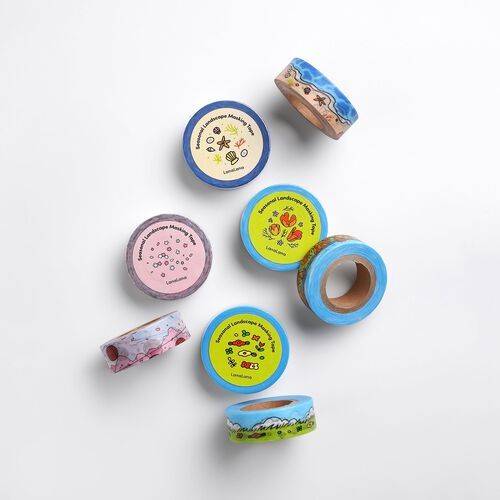 Seasonal Landscape Masking Tape - Image 21