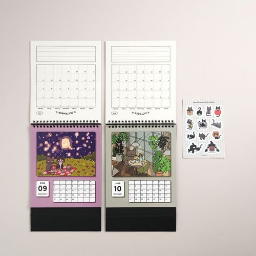 Lana & Tuxedo Cat Sticker - Image 8