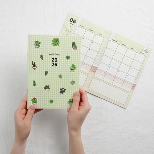 2026 Houseplant Monthly Planner