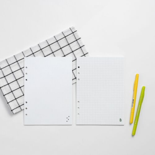 Basic 6 Ring A5 Note Refill - Image 16