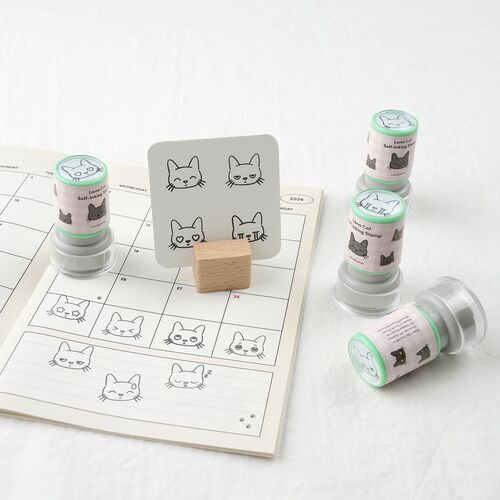 4pcs Self-inking Stamp Set - Image 15