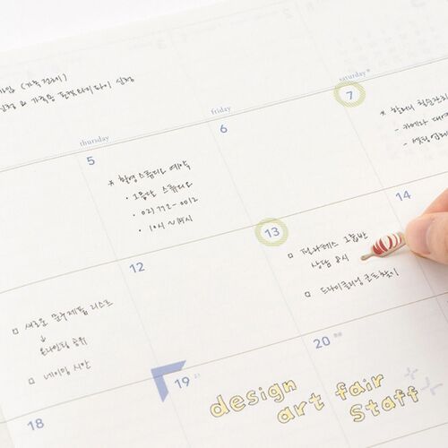 2026 Large Slim & Wide Weekly Planner - Image 3