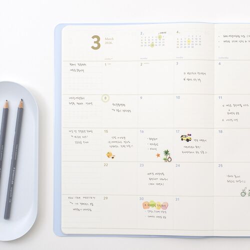 2026 Large Slim & Wide Weekly Planner - Image 2