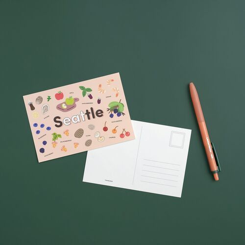 8pcs Seattle Postcard Set - Image 6