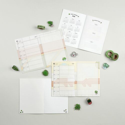 2026 Houseplant Quarterly Weekly Planner - Image 4