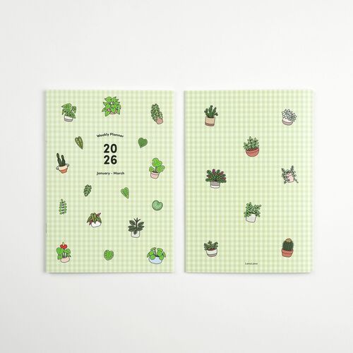 2026 Houseplant Quarterly Weekly Planner - Image 9