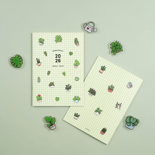 2026 Houseplant Quarterly Weekly Planner - Image 17