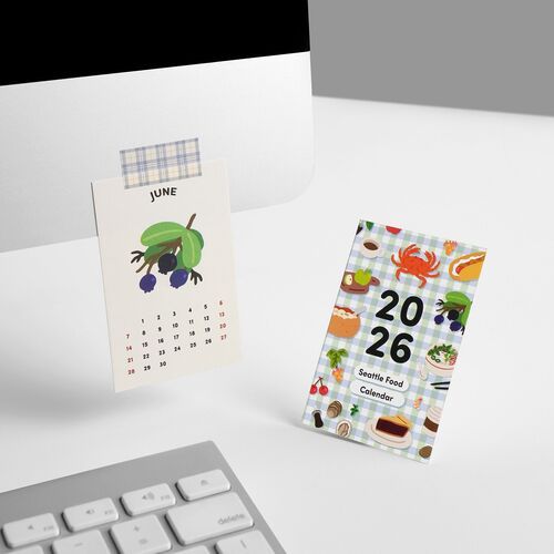 2026 Seattle Mini Calendar Sheets - Image 7