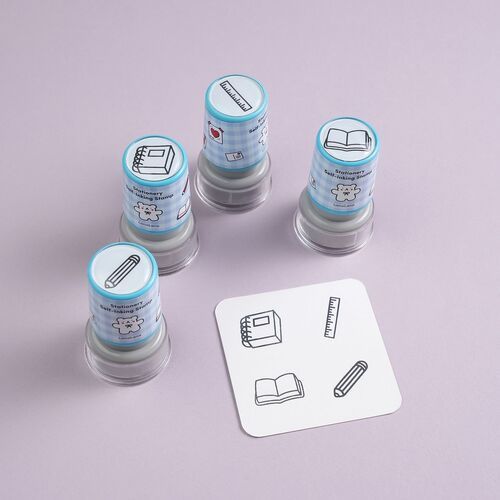 4pcs Self-inking Stamp Set - Image 6