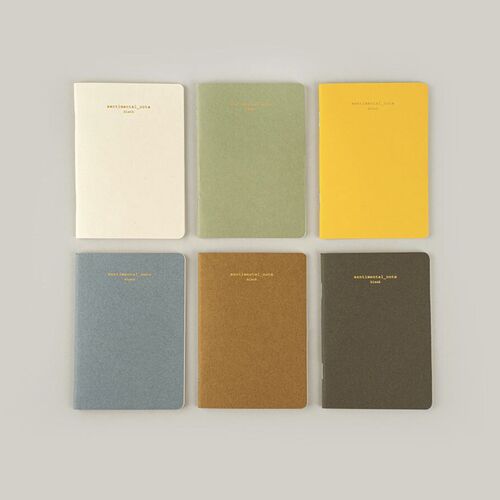 Sentimental Mini Plain Notebook