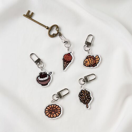 Food Acrylic Key Ring v3 - Image 13