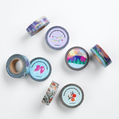 Seasonal Landscape Masking Tape - Image 22