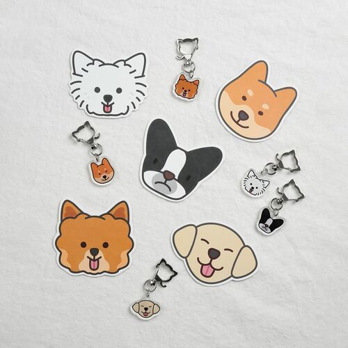 Mini Dog Face Card - Image 8
