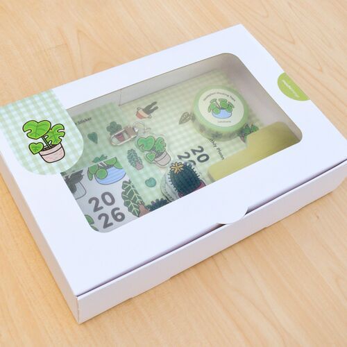 Houseplant 2026 Monthly Stationery Gift Set (7pcs) - Image 3
