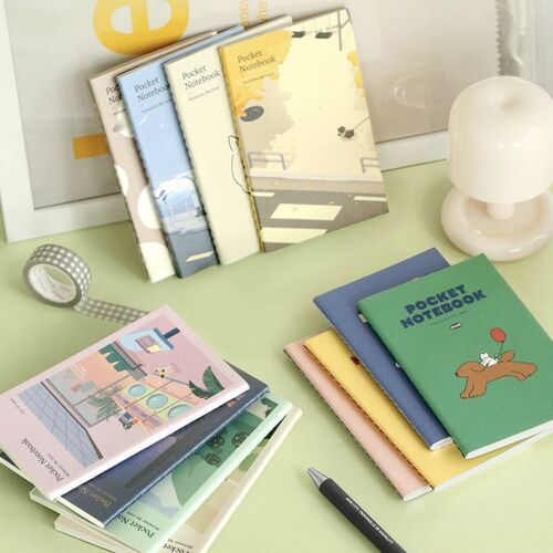 Calm Days Pocket Grid Notebook - Image 11