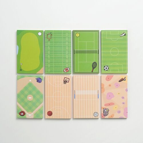 Sports Memo Pad