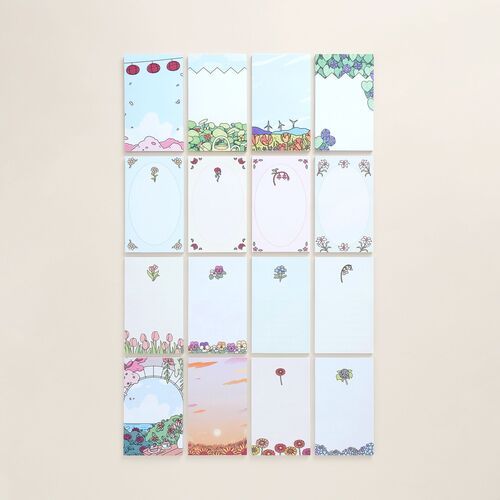Blooming Garden Sticky Note