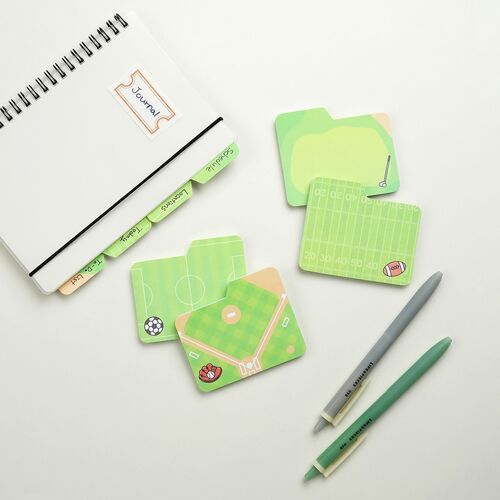 Sports Mini Folder Sticky Note