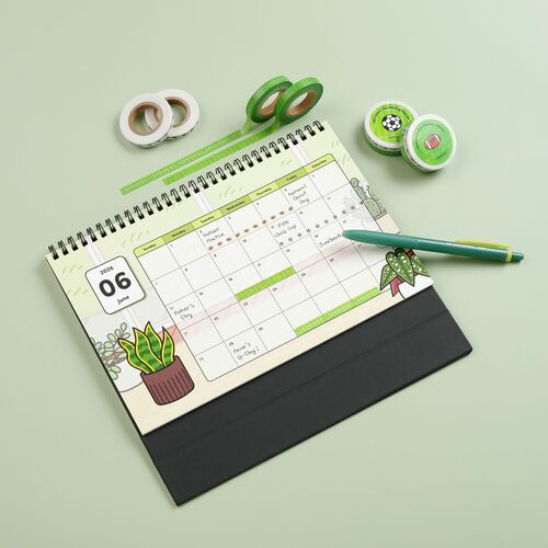 2026 Houseplant Large Spiral Calendar - Image 2