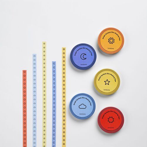 Simple Symbols Slim Masking Tape - Image 3