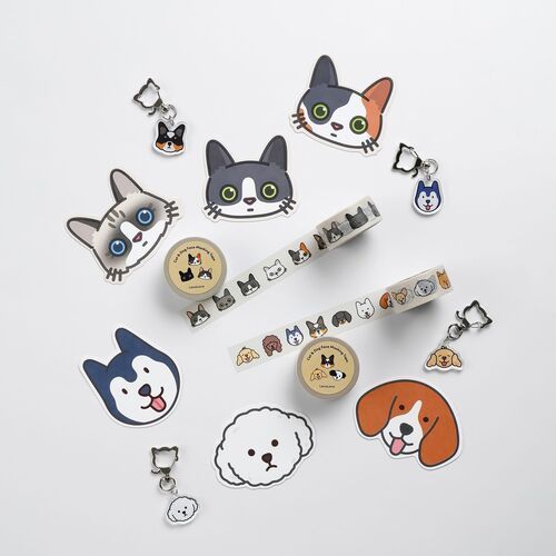 Mini Cat Face Card - Image 10