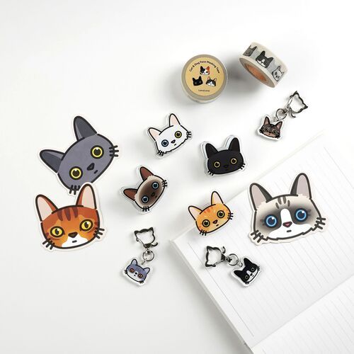 Cat & Dog Face Masking Tape - Image 10